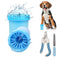 Dog Paw Cleaner with Pet Nail Clippers Pet Shedding Grooming Set 360º Portable Self-Cleaning Washer Cup Muddy Paws Pet Foot Cleaning Brush Cleaner for Large Dogs