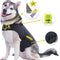 3-In-1 Anxiety Vest, Music & Aromatherapy Dog Coat Relaxing Sound & Essential Oil Scent Canine Stress Relief Fireworks Thunder Separation Shirt Jacket Thunderstorm (Black, XXS [Up to 7 Lbs])