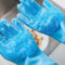 Pet Grooming Cleaning Gloves Dog Cat Bathing Shampoo Glove Scrubber Magic Dishwashing Cleannersponge Silicon Hair Removal Glove
