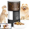 3L Automatic Pet Feeder with Camera, Automatic Cat/Dog Dispenser with 2-Way Audio, 1080P HD with Night Vision, Wifi